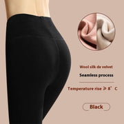 "Winter-Warme Damen Leggings aus Kaschmir und Samt - Hochtaillierte, Modische Slim Fit Hose in Vielfältigen Farben"