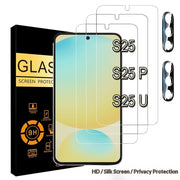 "Premium Gehärtetes Glas für Samsung S26 Serie - Volle Bildschirm-Privatsphäre, Anti-Spion, HD, Anti-Fingerabdruck - 1/2/3er Pack"
