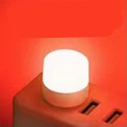 "Tragbare Mini USB Nachtlicht, LED Augenschutz Leselampe, Runde Buchlampe mit USB-Stecker für Computer & Mobile Power Charging"