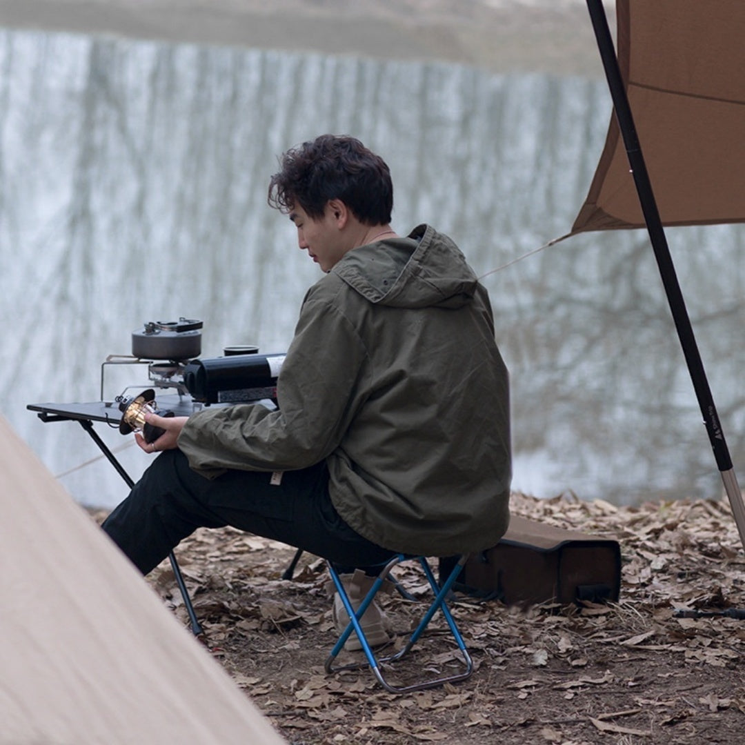 Aluminum Alloy Fishing Barbecue Portable Train Camp Chair Camping Outdoor Folding Stool