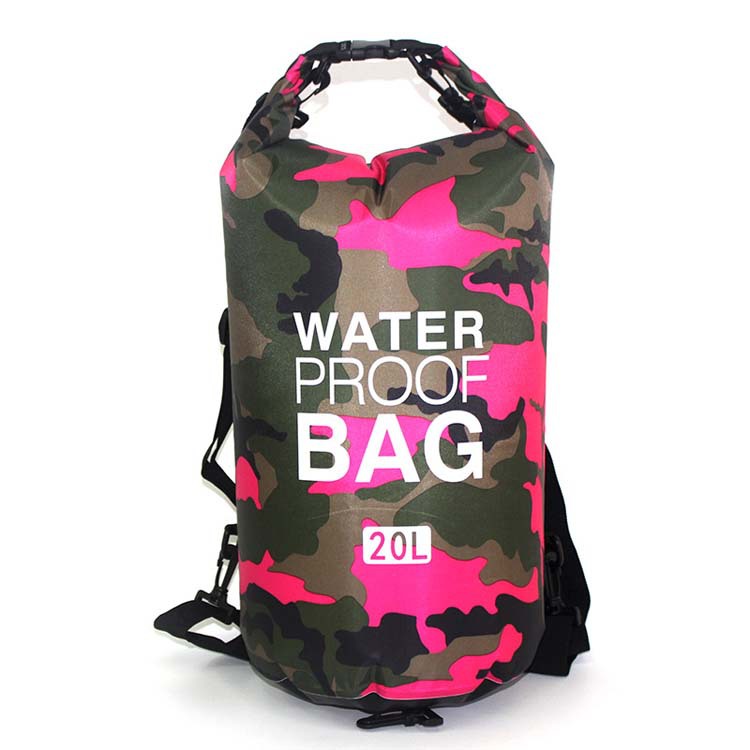 "Multifunktionale Wasserdichte Tasche, Leicht & Tragbar, Camouflage Polyester PVC, Outdoor Survival, Verschiedene Größen"
