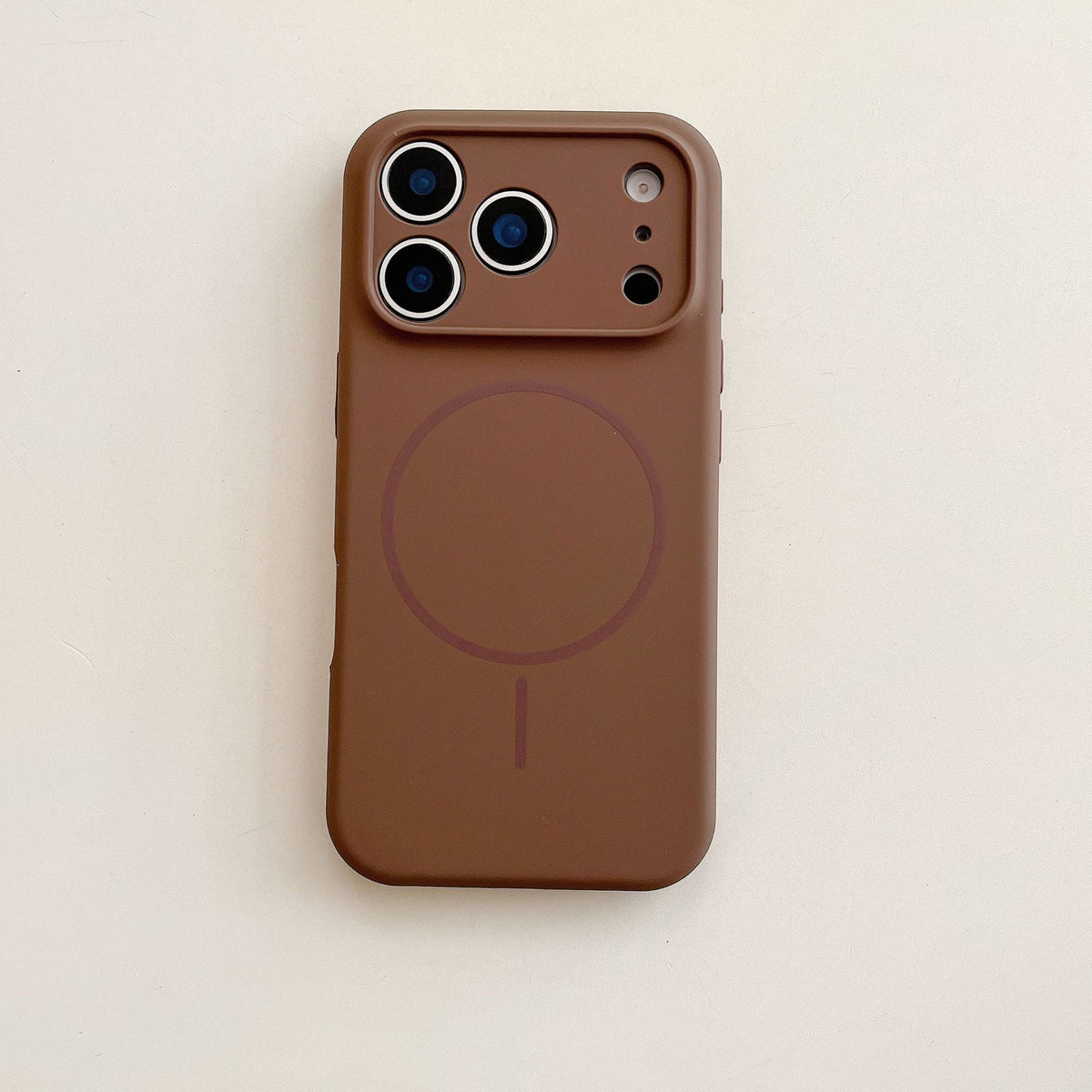 "Präzisionsgeschnittene Vollabdeckung Silikon Handyhülle mit Magnetverschluss - Stoßfest, Kratzfest für iPhone 17 Modelle"