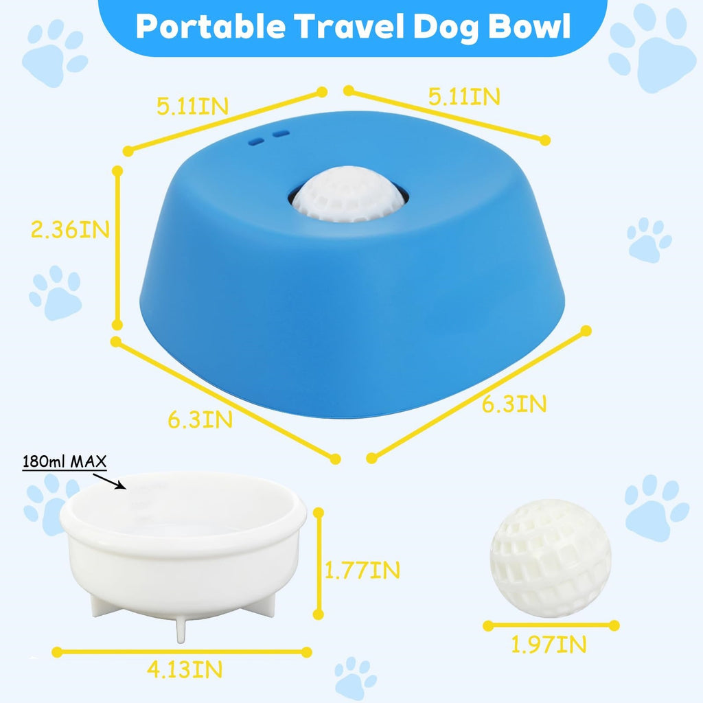 "Anti-Erstickungs-Hundeschüssel: Rutschfester Pet Slow Feeder und Leck-Spielzeug für Flüssigleckerbissen, Knochenbrühe, Joghurt - Hochwertiges Material, Einzigartiges Design"