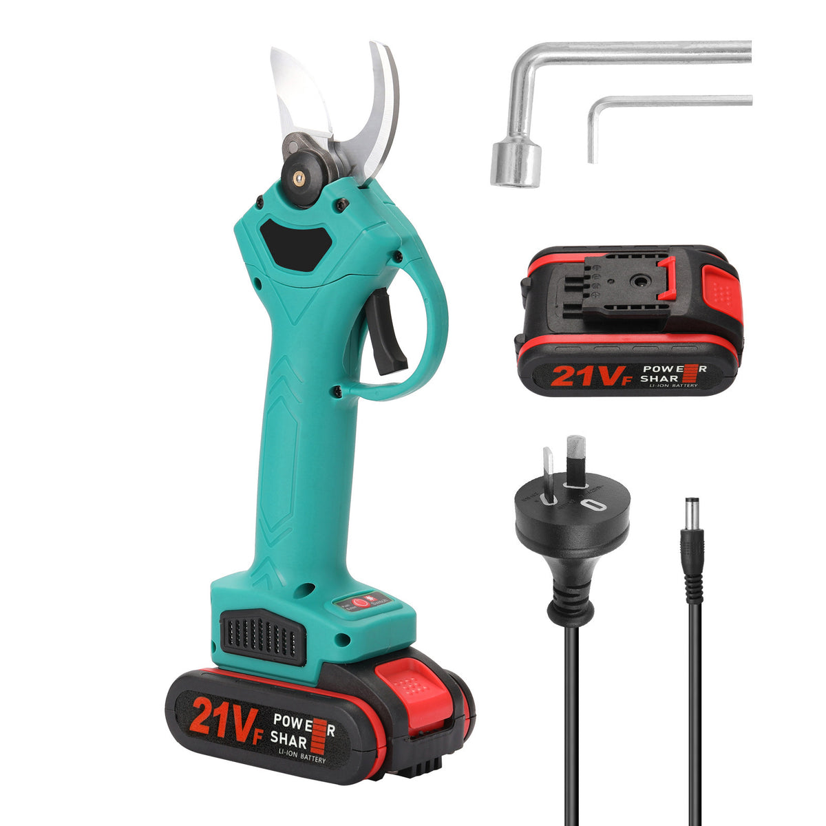 "21V Wiederaufladbare Lithium-Batterie Gartenschere: Kraftvoll, Präzise & Benutzerfreundlich für effiziente Gartenpflege"