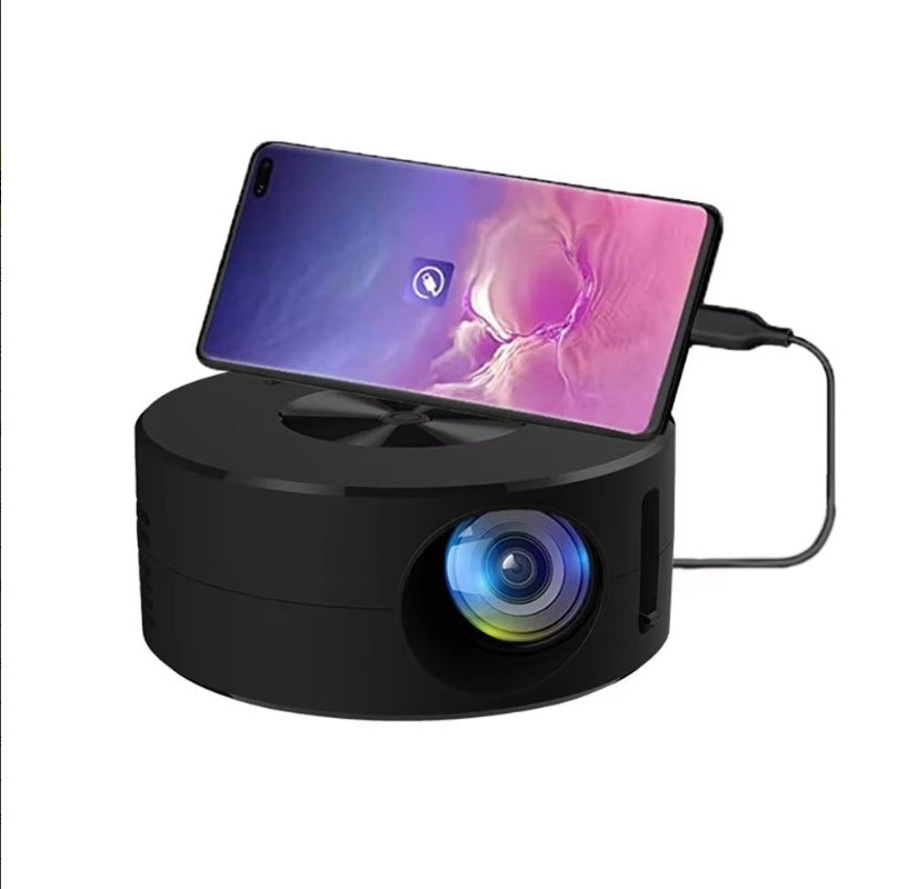 "Ultra-Portabler Mini-Projektor - Taschengroßes Heimkino mit HD-Visuals, Großbildgenuss und Breiter Kompatibilität"