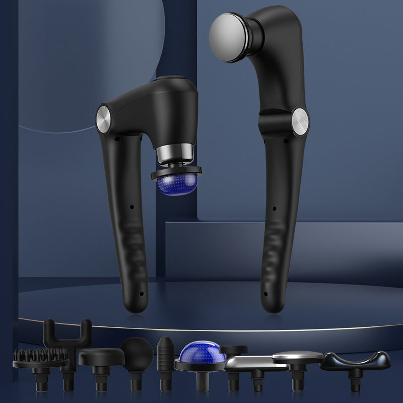 "Fitness-Muskelentspannungs-Massager mit Heiß- und Kaltkompressen - Einstellbare Myofasziale Freisetzungspistole, Geräuscharm & Multifrequenz-Inverter"