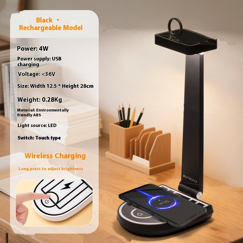 "Innovative Basketball-Ständer Tischlampe mit kabellosem Handy-Ladegerät - Design trifft Funktionalität"