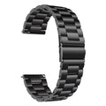 "Vielseitige Edelstahl Armbanduhr mit Drei-Perlen-Stahlband in Verschiedenen Farben - 20mm Interface Größe"