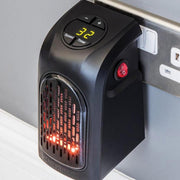 "Tragbarer Mini Keramik Heizlüfter für Zuhause und Büro, Elektrischer Raumluft Heizer mit einstellbarer Temperatur, Timing-Funktion und drehbarem EU-Stecker"