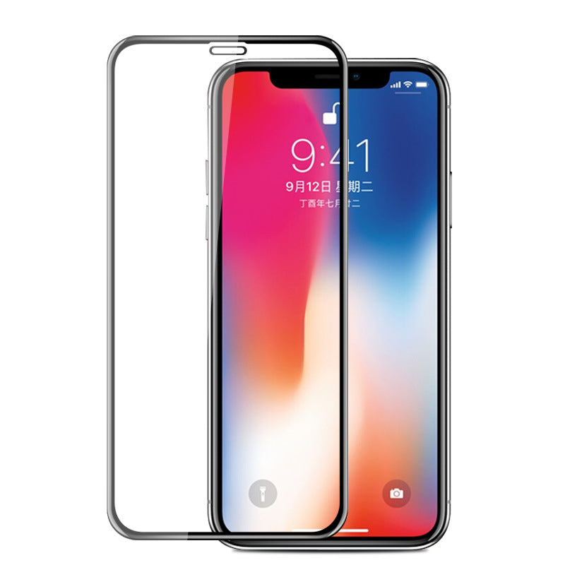 "Premium Vollbild Hartglas Handy Displayschutz für iPhone 14, 15, 16 - Stoßfest, Staubresistent & HD Klarheit"
