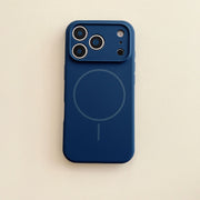 "Präzisionsgeschnittene Vollabdeckung Silikon Handyhülle mit Magnetverschluss - Stoßfest, Kratzfest für iPhone 17 Modelle"