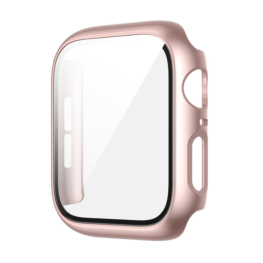 "Premium Schutzgehäuse für iWatch Modelle, PC+Glas, 9H Gehärtetes Glas, Umweltfreundlich, Verschiedene Farben und Größen"