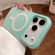 "2-in-1 Magnetische Rutschfeste Handyhülle für iPhone 17 Pro Max, Stoßfest und Kratzfest, Mattes Design in Vielfältigen Farben"