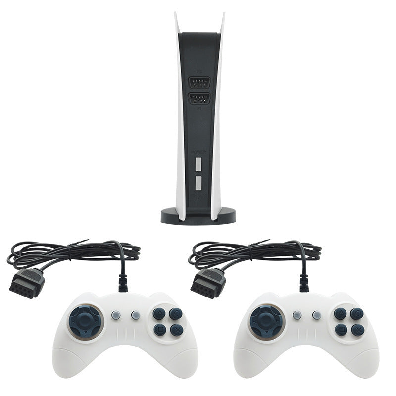 "Nostalgic Retro P5 Mini TV GS5: Kompakte Spielekonsole mit 620 vorinstallierten Spielen - Perfekt für Familienabende"