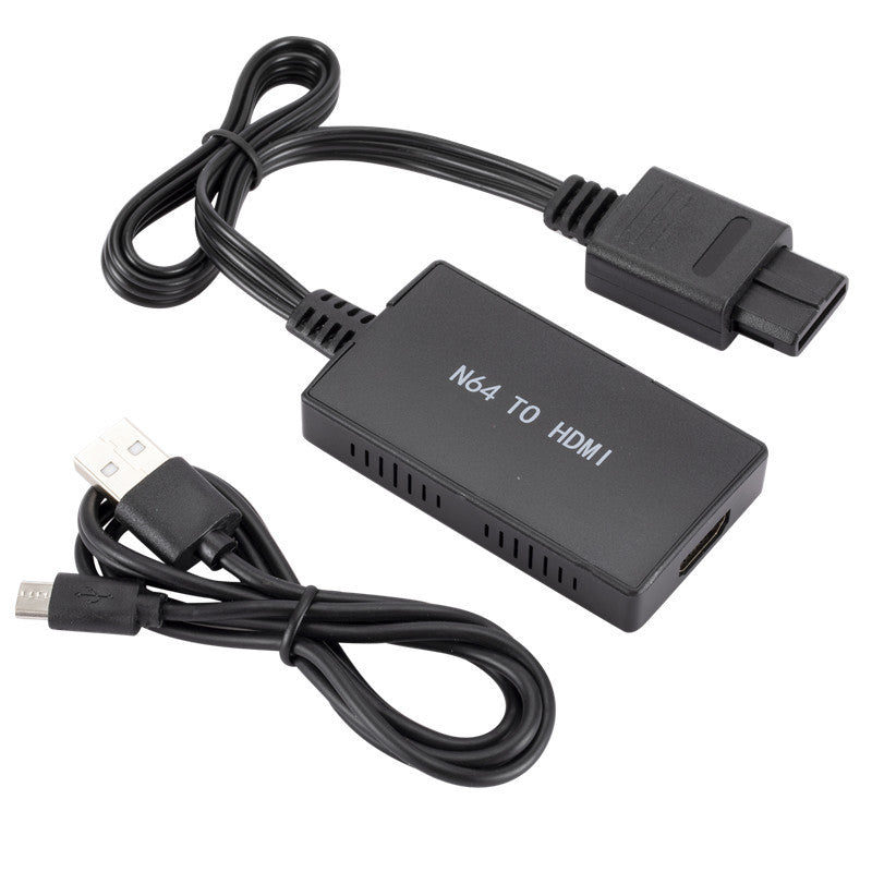 "HD-HDMI-Konverterkabel für N64, GameCube, SNES | Plug-and-Play, tragbar & flexibel | Hochpräzise Signalverarbeitung"