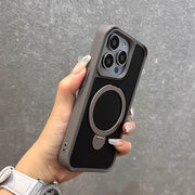 "Robuste Magnetische Drehbare Handyhülle mit Standfunktion - Stoßfest, Kratzfest, Abdrucksicher, Kompatibel mit iPhone"