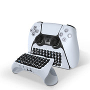 "Bluetooth Tastatur mit Sprachchat Funktion, Tragbar und Leichtgewichtig, ABS Material - Inklusive Ladekabel"