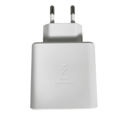 "Schnellladegerät 25W/45W PD mit EU/US-Standard, Reiseladegerät, USB-Schnittstelle, inkl. Type-C-Datenkabel"