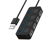 "Oufeir 4-in-1 USB-Hub Multiport Splitter, Hochgeschwindigkeits-Übertragungsrate, Keine Externe Stromversorgung Benötigt"