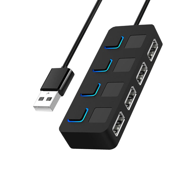"Oufeir 4-in-1 USB-Hub Multiport Splitter, Hochgeschwindigkeits-Übertragungsrate, Keine Externe Stromversorgung Benötigt"