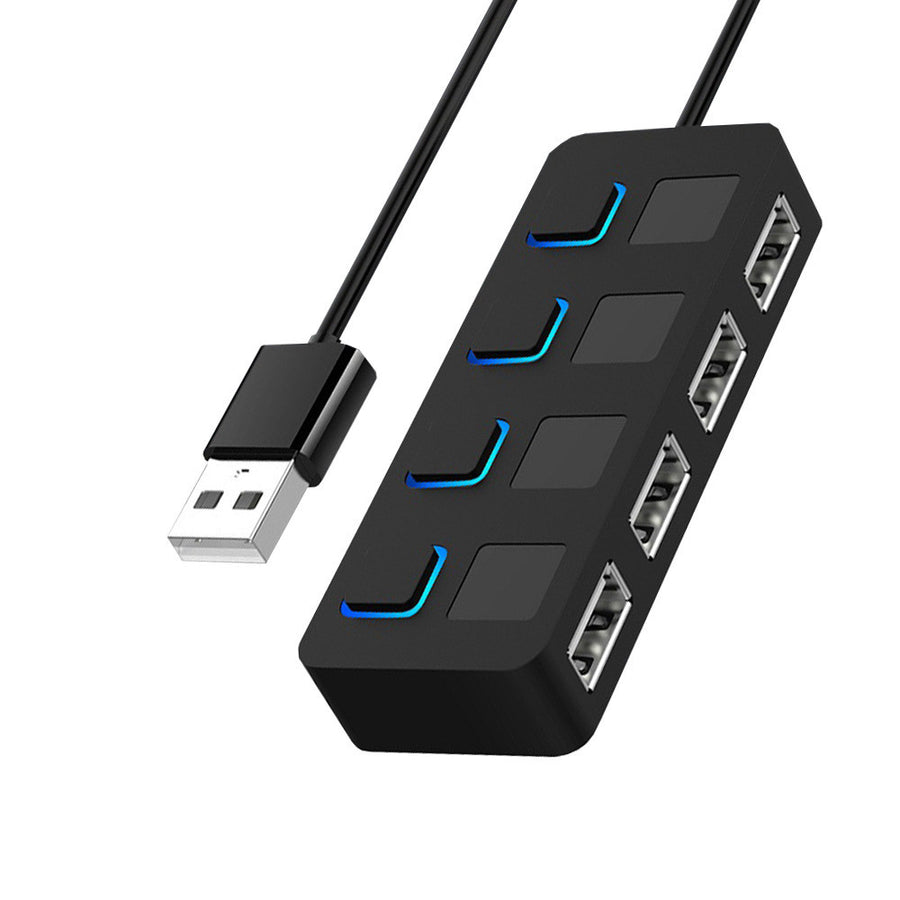 "Oufeir 4-in-1 USB-Hub Multiport Splitter, Hochgeschwindigkeits-Übertragungsrate, Keine Externe Stromversorgung Benötigt"