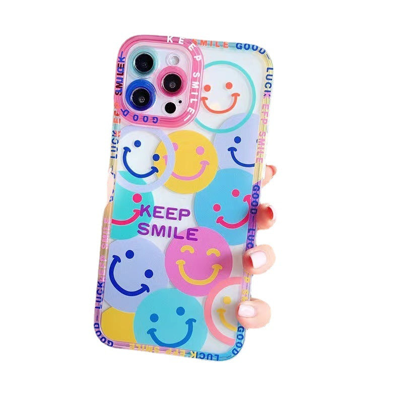 Colored Flower Silicone Phone Case