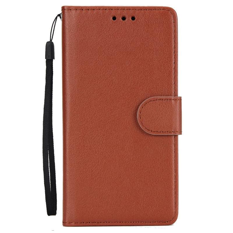 Crazy Horse pattern mobile phone leather case