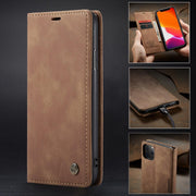 Stylische und schützende Flip-Handytasche für iPhone mit Kartenfach
