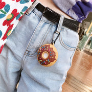 "Silikon Donut Design Hülle für Apple AirPods Pro - Umweltfreundlich, Stoßfest, Schmutzabweisend mit Staubstecker"
