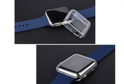 "Apple Watch Schutzgehäuse, Vollständig Transparent TPU, Kratzfest, Stoßfest - Kompatibel mit 2. und 3. Generation"
