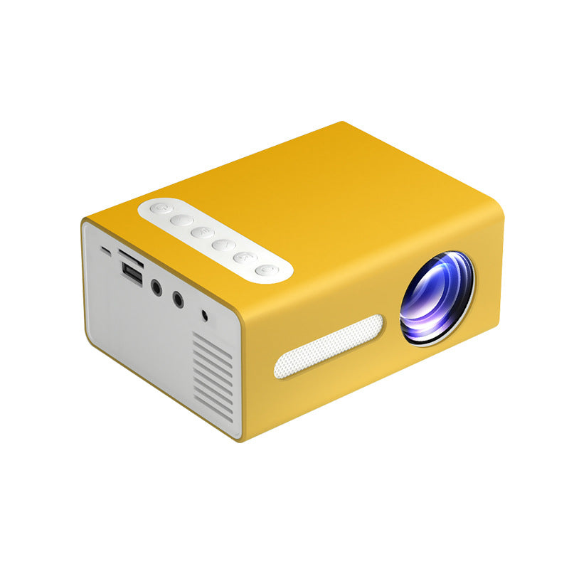 "HD 1080P T300 Mini Heimkino Projektor - Kompakt, Energieeffizient, LED Technologie, 16-100 Zoll Bildgröße"