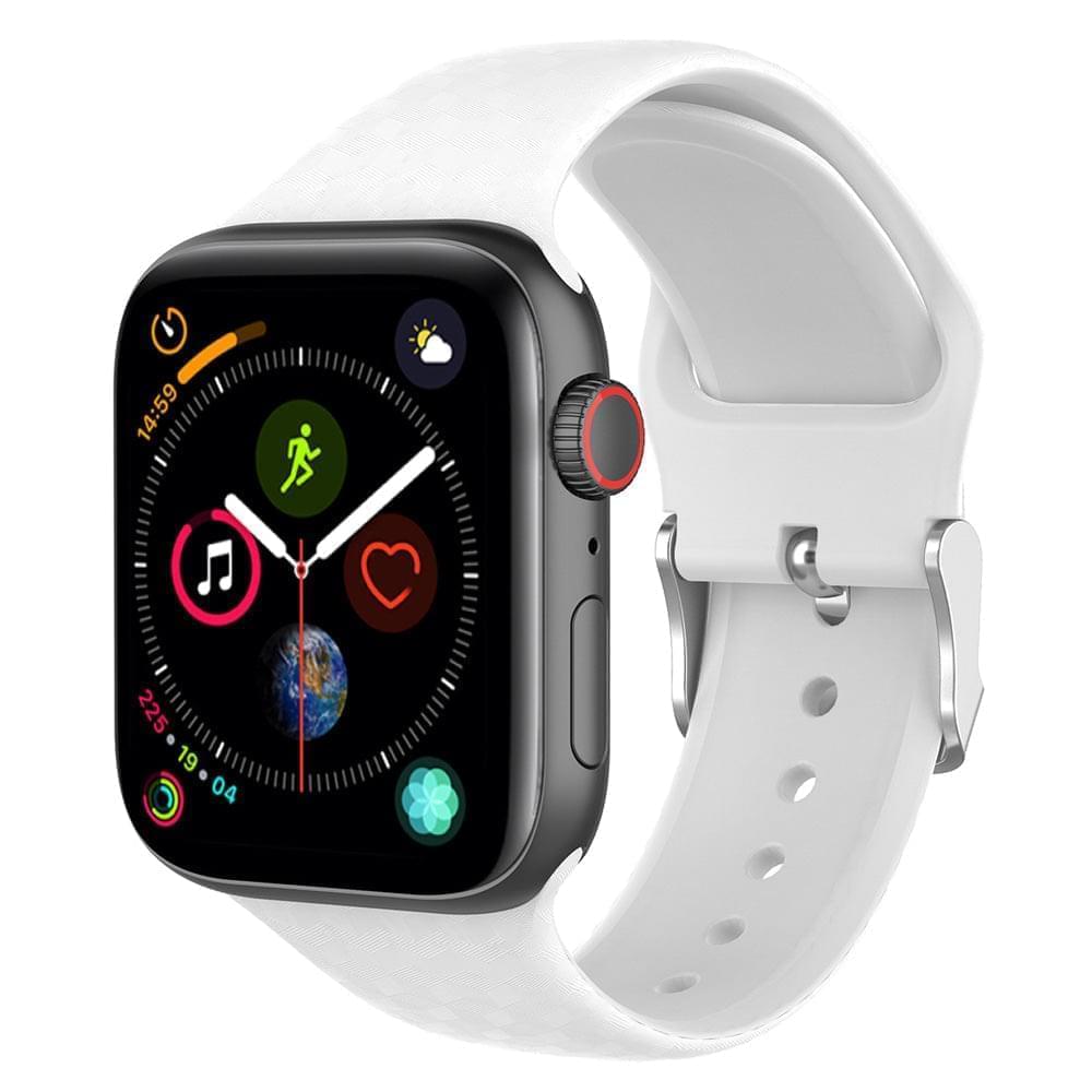"Premium Silikonarmband mit 3D-Muster für Apple Smartwatch