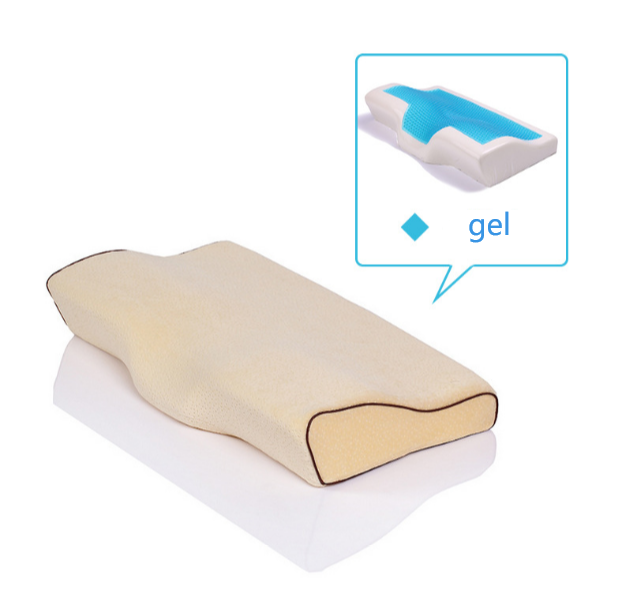 "Komfortables Gel-Kissen aus Silikon Memory-Schaum - Verschiedene Farben & Modelle, 50x30x10cm"