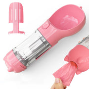 "Tragbarer Haustier-Reisebecher Kleine One in Rosa/Blau/Grün/Apricot, 300ml Fassungsvermögen, ABS Kunststoff"