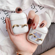 "Transparente Schutzhülle für AirPods, Kompatibel mit Apple, aus Kunststoff"