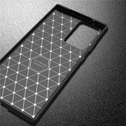 "Premium Samsung S20 Schutzhülle: Anti-Sturz, Anti-Kratzer, Rutschfeste Rückseite - Business-Stil in Vollfarbe aus Karbonfaser-TPU"