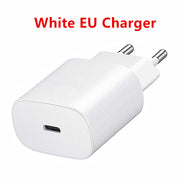 "Schnellladegerät 25W/45W PD mit EU/US-Standard, Reiseladegerät, USB-Schnittstelle, inkl. Type-C-Datenkabel"