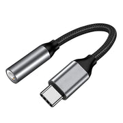 "Hochkompatibles 8-Pin auf 3,5mm Jack AUX-Kabel - Ideal für iPhone Modelle und USB-C Geräte"