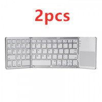"Hochleistungs-Faltbare Bluetooth Tastatur - Wiederaufladbar, Langlebig, 15m Reichweite"