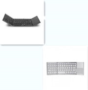 "Hochleistungs-Faltbare Bluetooth Tastatur - Wiederaufladbar, Langlebig, 15m Reichweite"