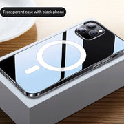 Magnetische transparente iPhone Schutzhülle mit Anti-Drop Funktion 📱