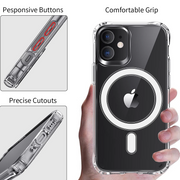 Magnetische transparente iPhone Schutzhülle mit Anti-Drop Funktion 📱
