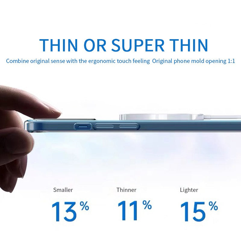 Magnetische transparente iPhone Schutzhülle mit Anti-Drop Funktion 📱