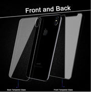 "Premium Gehärtetem Glas Bildschirmschutz, Kompatibel mit iPhone 11/12 und Ältere Modelle - HD Klarheit, Front & Rückseite"
