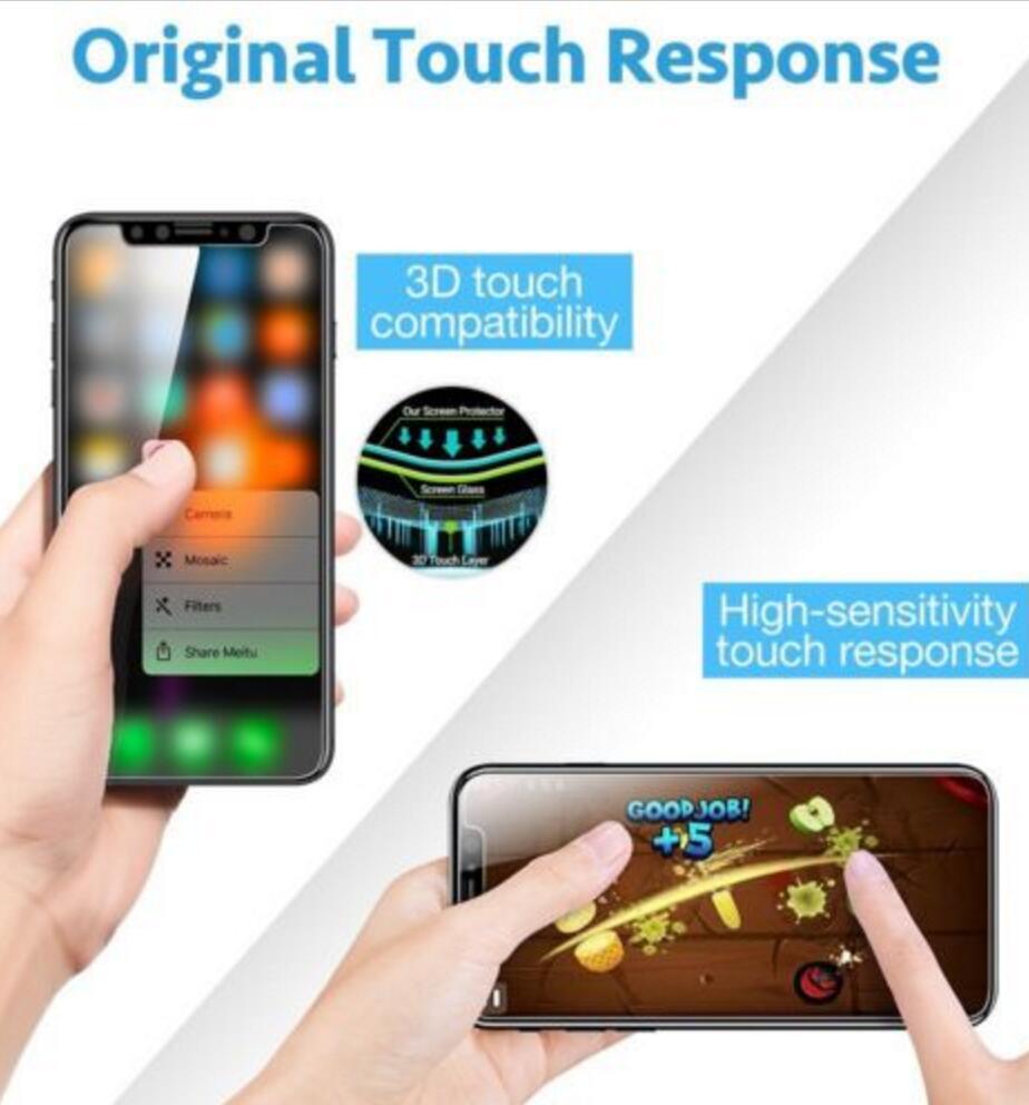 "Premium Gehärtetem Glas Bildschirmschutz, Kompatibel mit iPhone 11/12 und Ältere Modelle - HD Klarheit, Front & Rückseite"