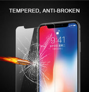 "Premium Gehärtetem Glas Bildschirmschutz, Kompatibel mit iPhone 11/12 und Ältere Modelle - HD Klarheit, Front & Rückseite"