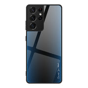 "Premium Samsung Gehärtetes Glas Handyhülle - Optimaler Schutz & Modernes Design"