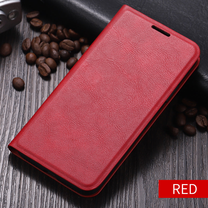 Elegante Anti-Drop Leder Flip-Case Schutzhülle für Apple 12