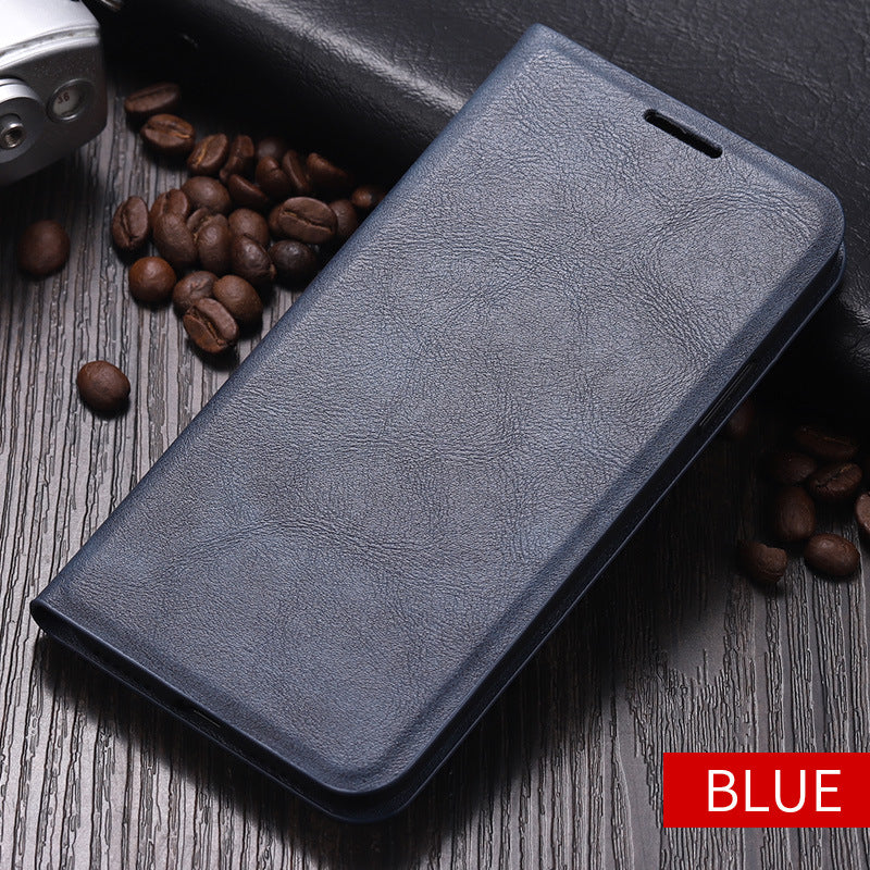 Elegante Anti-Drop Leder Flip-Case Schutzhülle für Apple 12