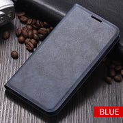 Elegante Anti-Drop Leder Flip-Case Schutzhülle für Apple 12